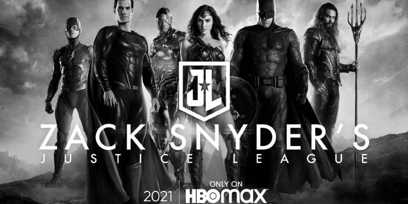HBO Max Zack Snyder Justice League black and white trailer zack snyder's justice league