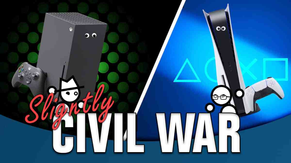 what looks nicer PlayStation 5 vs. Xbox Series X Slightly Civil War Yahtzee Croshaw Jack Packard