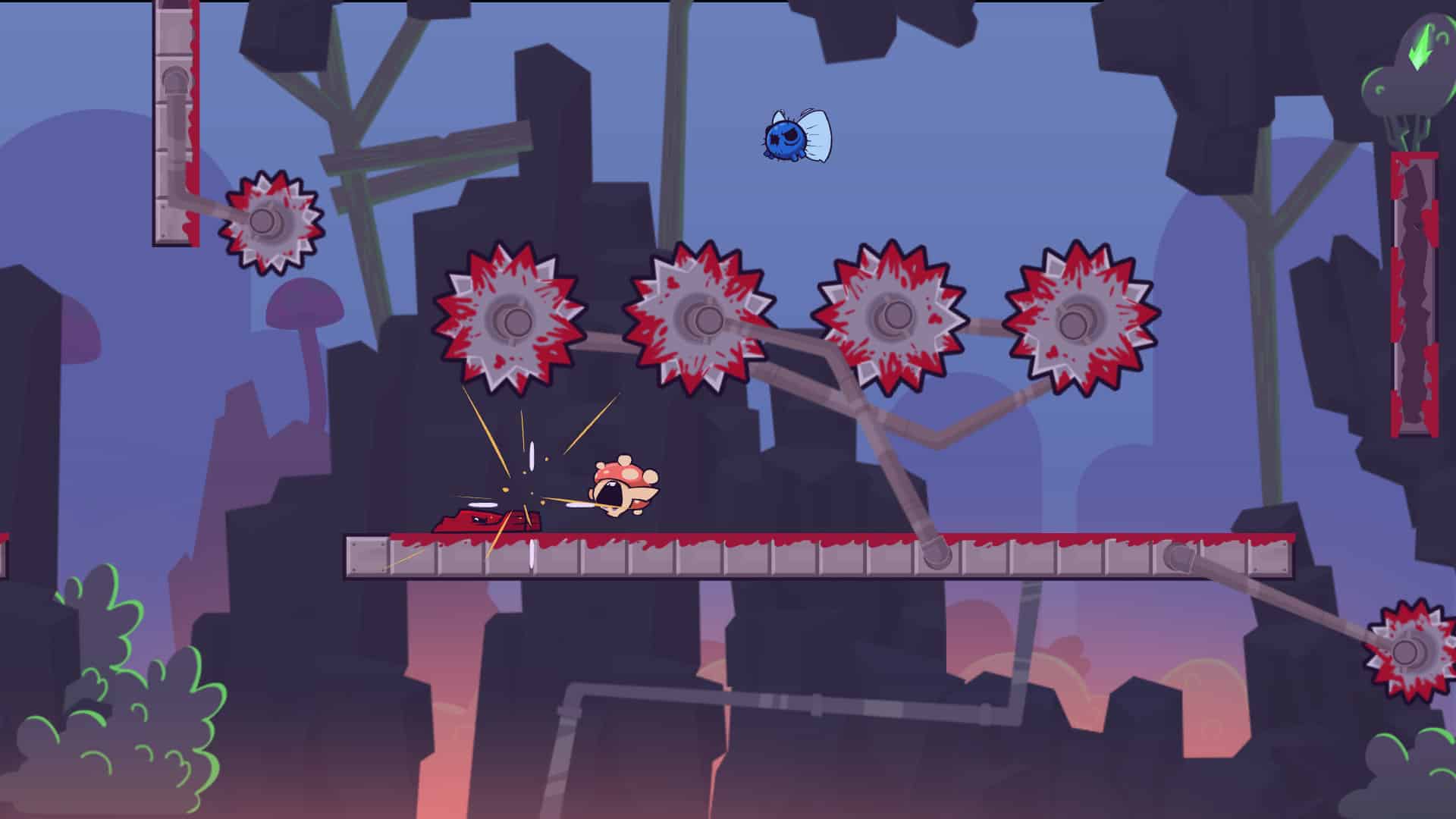 super meat boy forever dying constantly constant video game death fun repeated