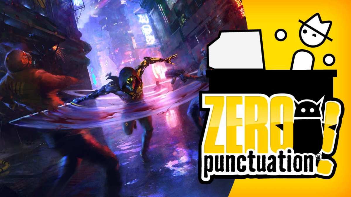 Ghostrunner Zero Punctuation review Yahtzee Croshaw 3D Realms Slipgate Ironworks One More Level 505 Games All in! Games