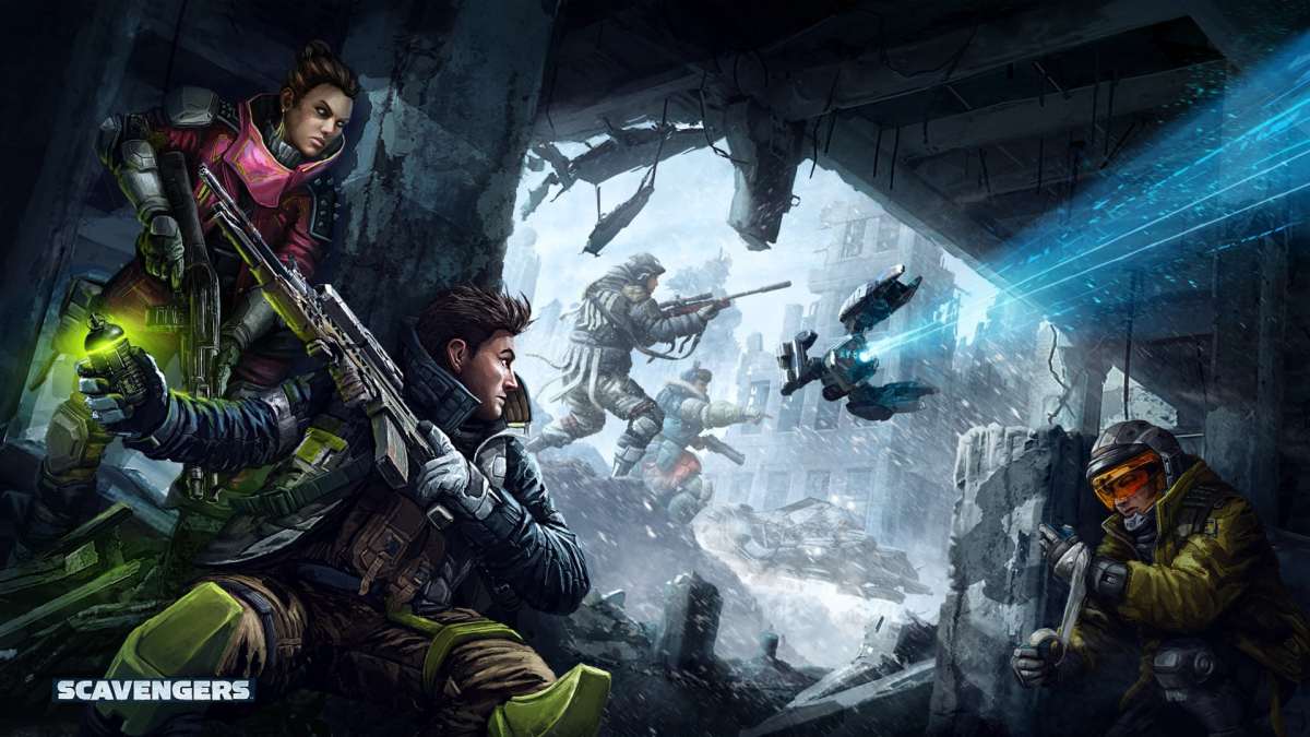Scavengers preview hands-on Midwinter Entertainment Improbable PvEvP free to play battle royale