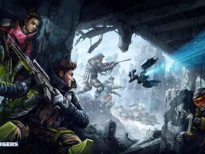 Scavengers preview hands-on Midwinter Entertainment Improbable PvEvP free to play battle royale