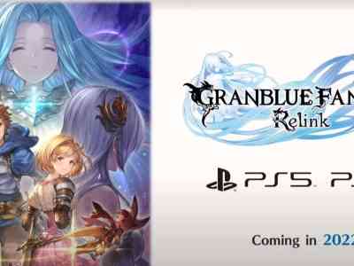 Granblue Fantasy: Relink PlayStation 5 PlayStation 4 Cygames 2022 release date