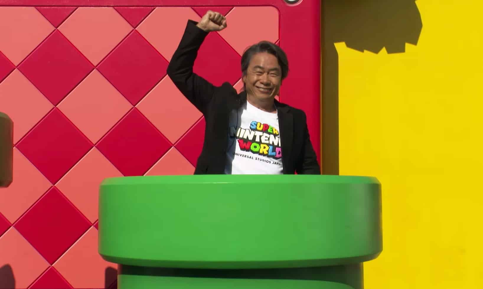 Mario, Shigeru Miyamoto, Super Nintendo World, theme park, Direct,