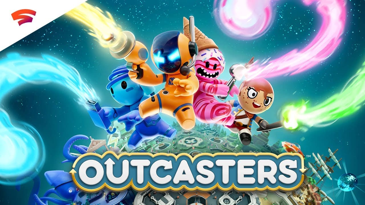 Outcasters review Splash Damage Google Stadia Games and Entertainment exclusive twin-stick shooter