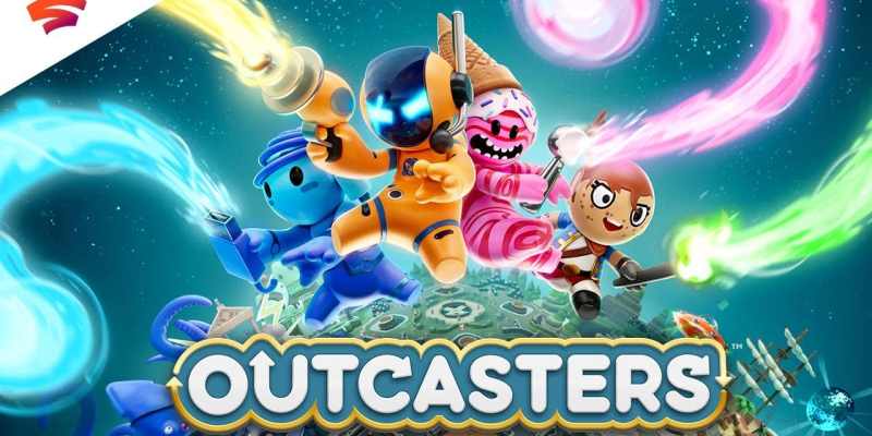 Outcasters review Splash Damage Google Stadia Games and Entertainment exclusive twin-stick shooter