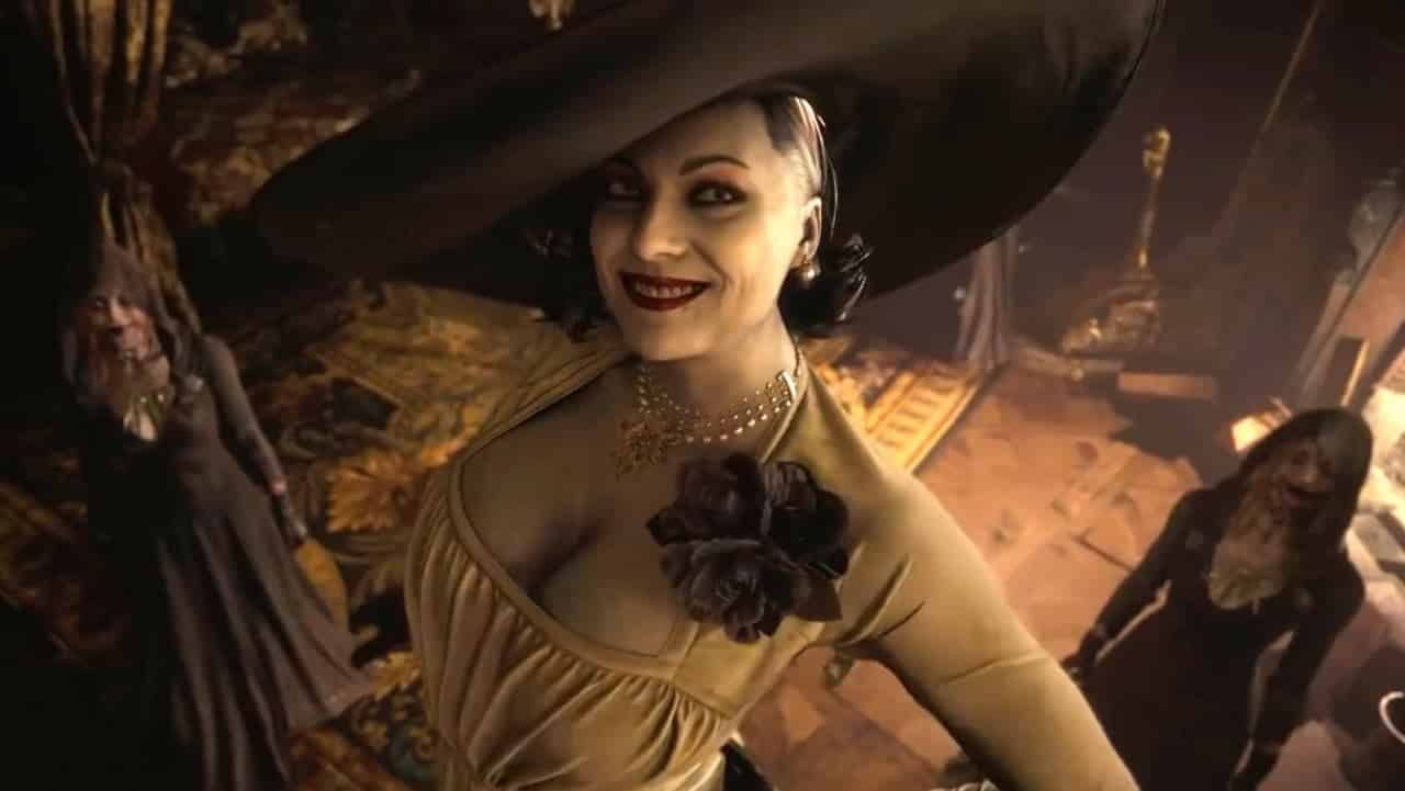 Lady Alcina Dimitrescu Tall Vampire Lady Resident Evil tentacle monsters Resident Evil Village, Capcom, Resident Evil Showcase, demo, gameplay, maiden Resident Evil Village Cloud launches on Nintendo Switch in December 2022, and Resident Evil 2, 3, and 7 (RE2, RE3, RE7) will follow.