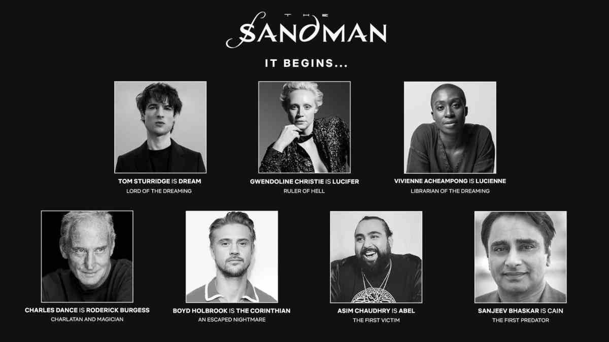 Neil Gaiman Sandman Netflix Series Casts Tom Sturridge as Dream, Gwendoline Christie as Lucifer