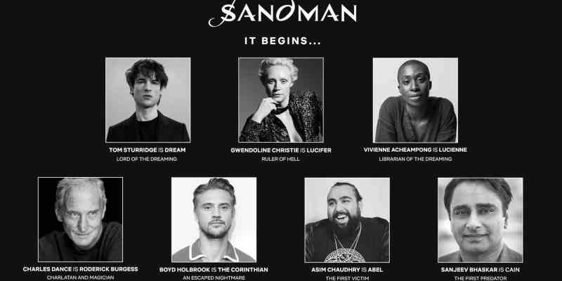 Neil Gaiman Sandman Netflix Series Casts Tom Sturridge as Dream, Gwendoline Christie as Lucifer