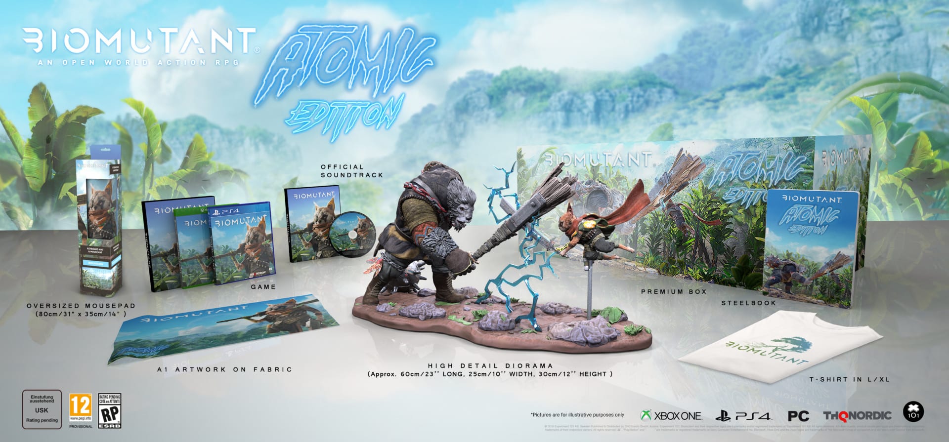 THQ Nordic Biomutant Atomic Edition collector's edition