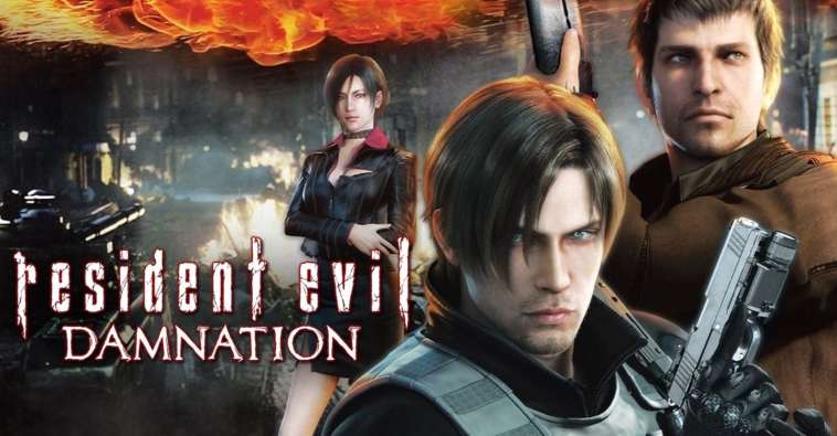 Resident Evil: Damnation best movie Leon Kennedy Ada Wong bioweapons