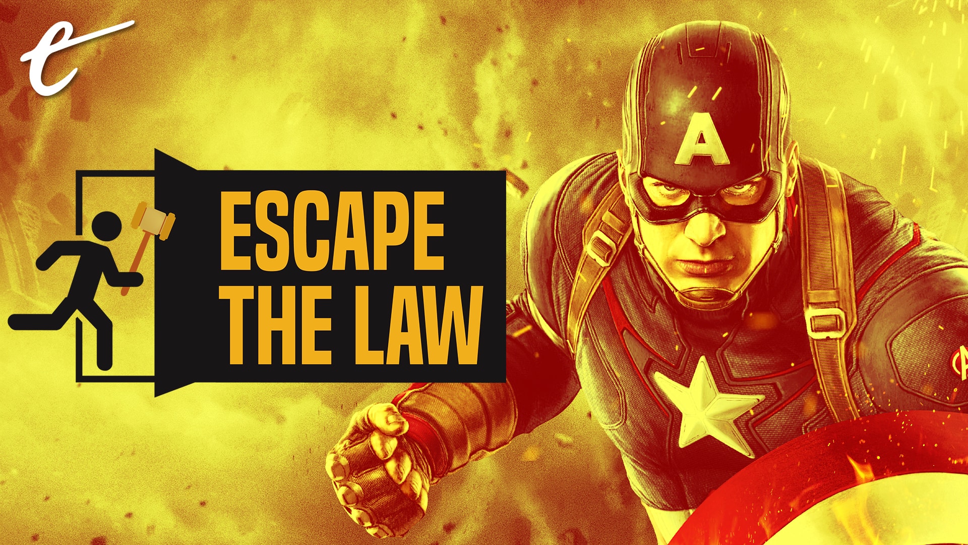 who owns captain america the government smithsonian steve rogers john walker sam wilson the falcon and the winter soldier escape from the law legal rights ownership trademark copyright shield symbol title