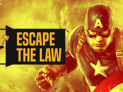 who owns captain america the government smithsonian steve rogers john walker sam wilson the falcon and the winter soldier escape from the law legal rights ownership trademark copyright shield symbol title