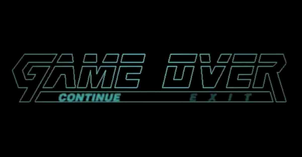Game Over Metal Gear Solid not you died