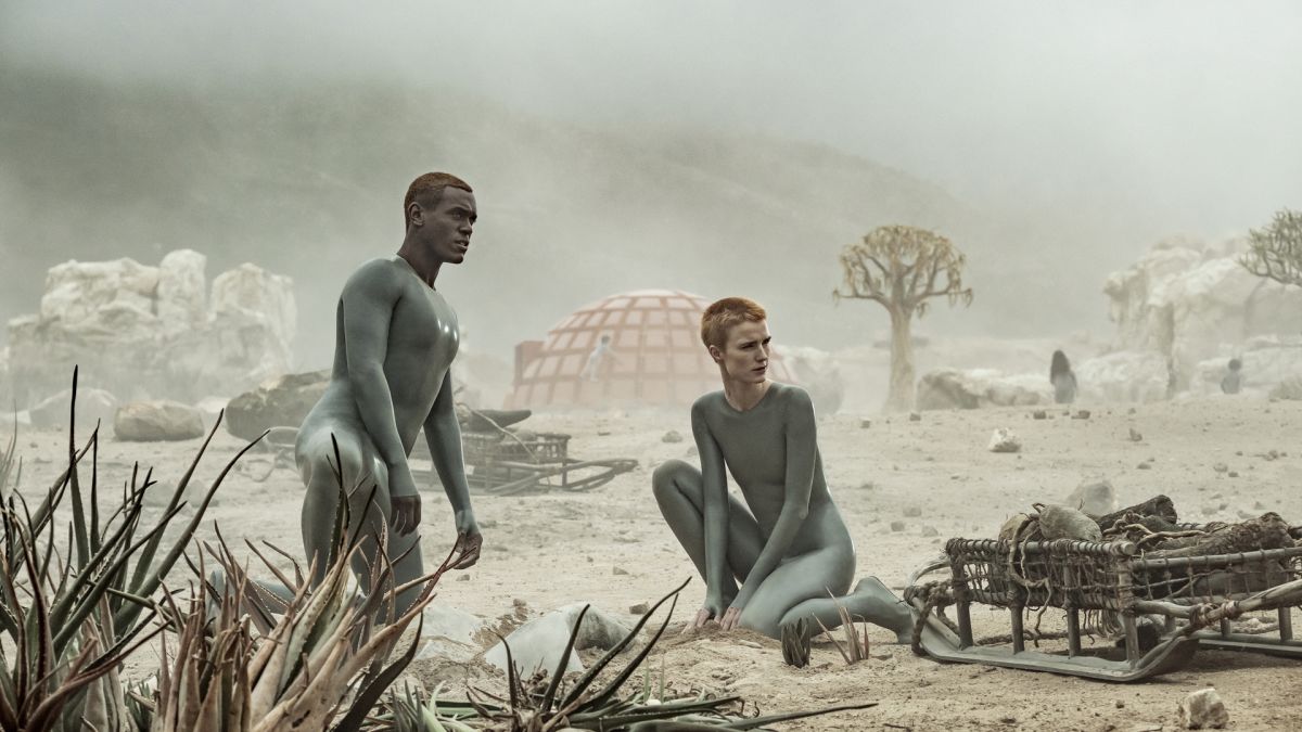 raised by wolves season 2 begins filming hbo max Abubakar Salim Aaron Guzikowski and Ridley Scott