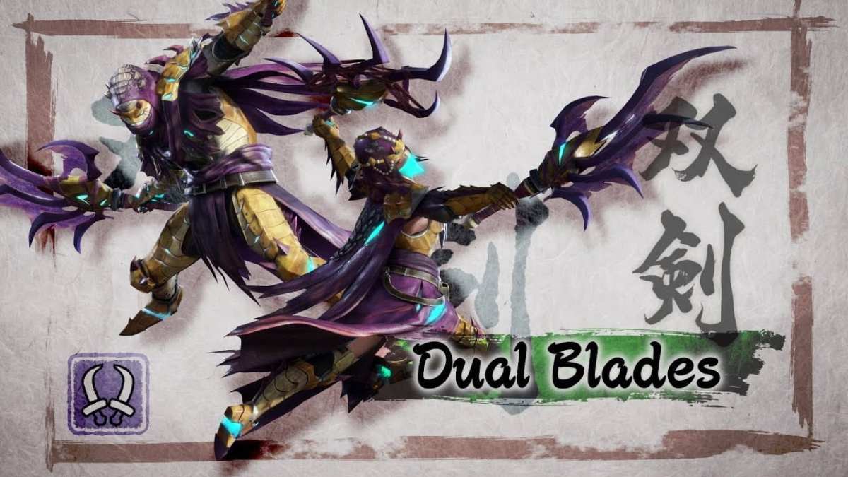 best monster hunter rise weapons for beginners Capcom Nintendo Switch Dual Blades