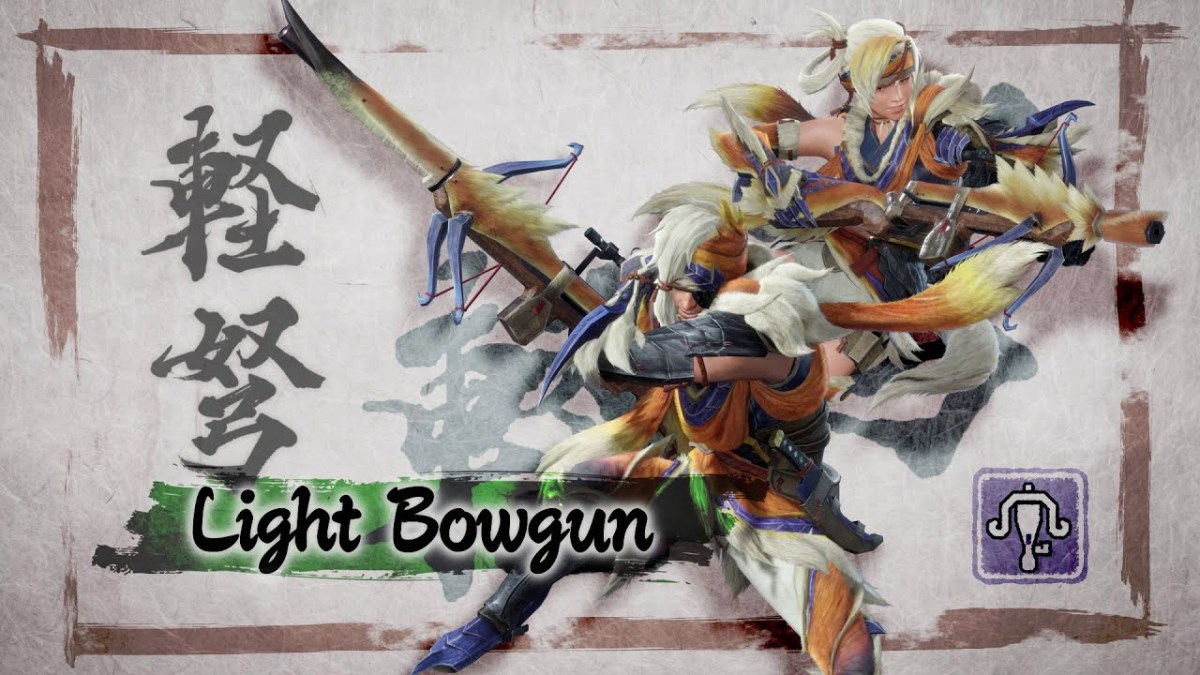 best monster hunter rise weapons for beginners Capcom Nintendo Switch Light Bowgun