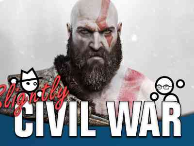 Slightly Civil War Yahtzee Croshaw Jack Packard yummy hairy dad Joel or Kratos The Last of Us God of War PlayStation