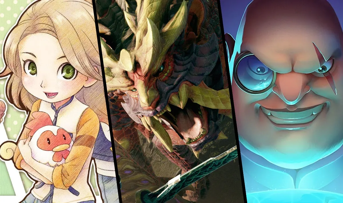 single player games March 2021 Story of Seasons: Pioneers of Olive Town Monster Hunter Rise Evil Genius 2: World Domination