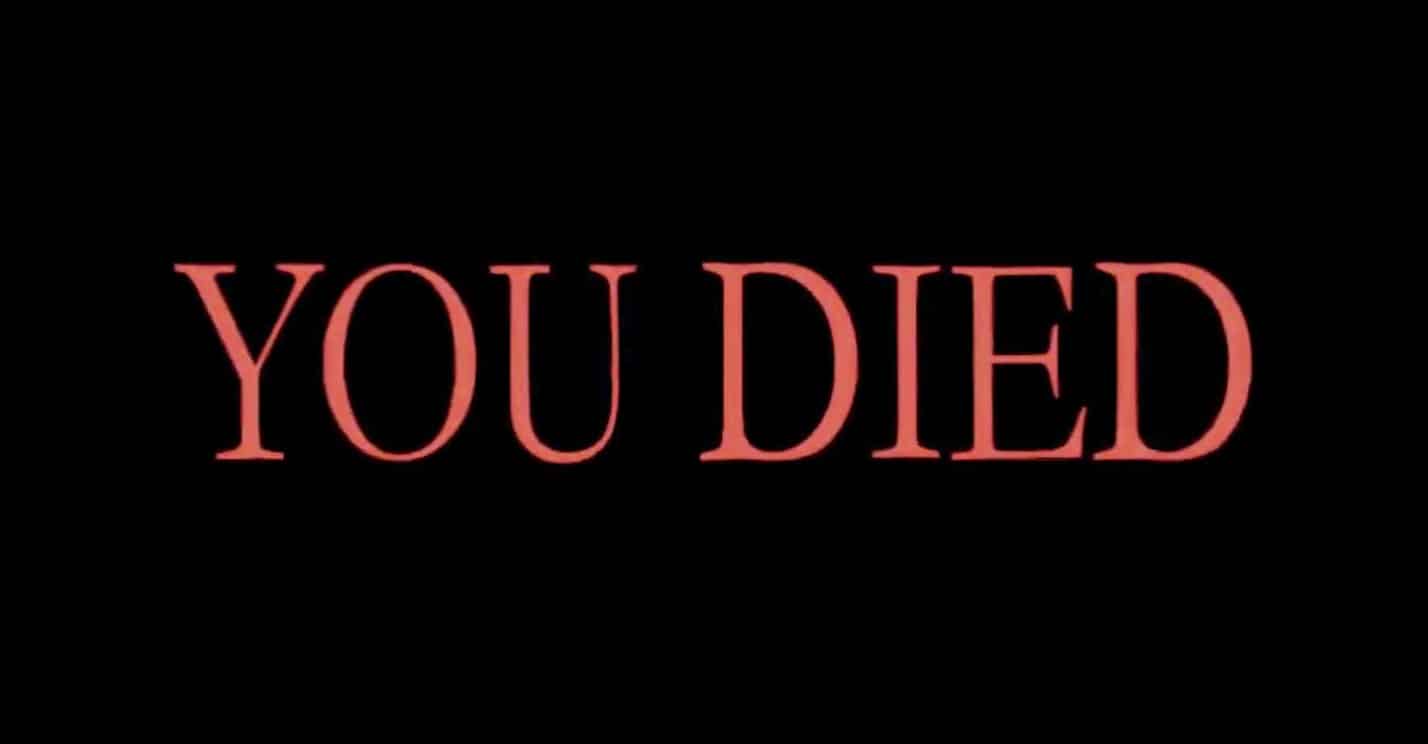 you died game over video games dark souls bloodborne demon's souls