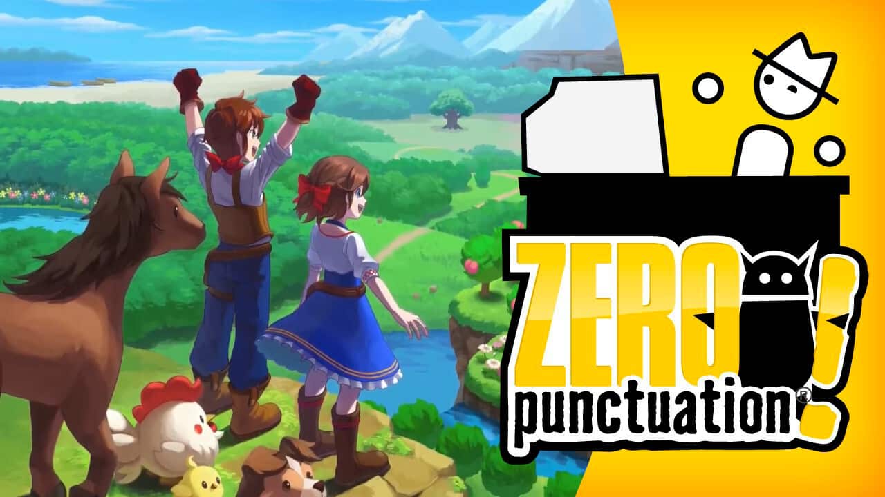 Harvest Moon: One World Zero Punctuation Yahtzee Croshaw Natsume farm sim