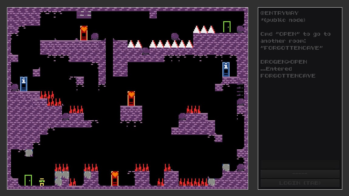 Cruel World (blame everybody else) droqen one day only platformer