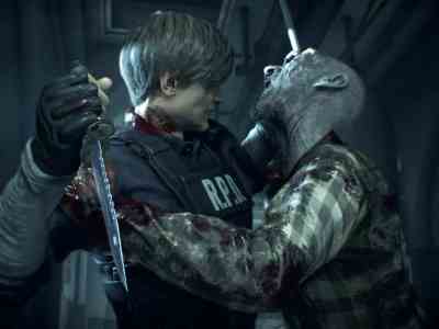 Leon Kennedy Capcom Resident Evil 2 remake cheat the undead zombies until Mr. X shows up
