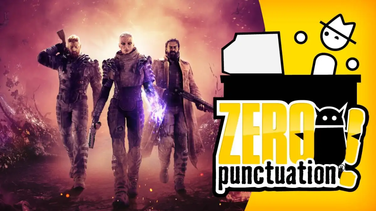 outriders zero punctuation yahtzee croshaw people can fly square enix