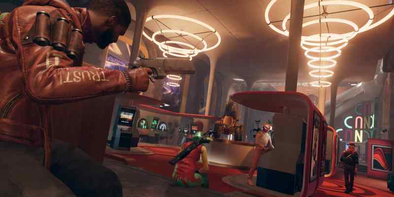 deathloop preview arkane studios violent bloody immersive sim PlayStation 5 arcade machines