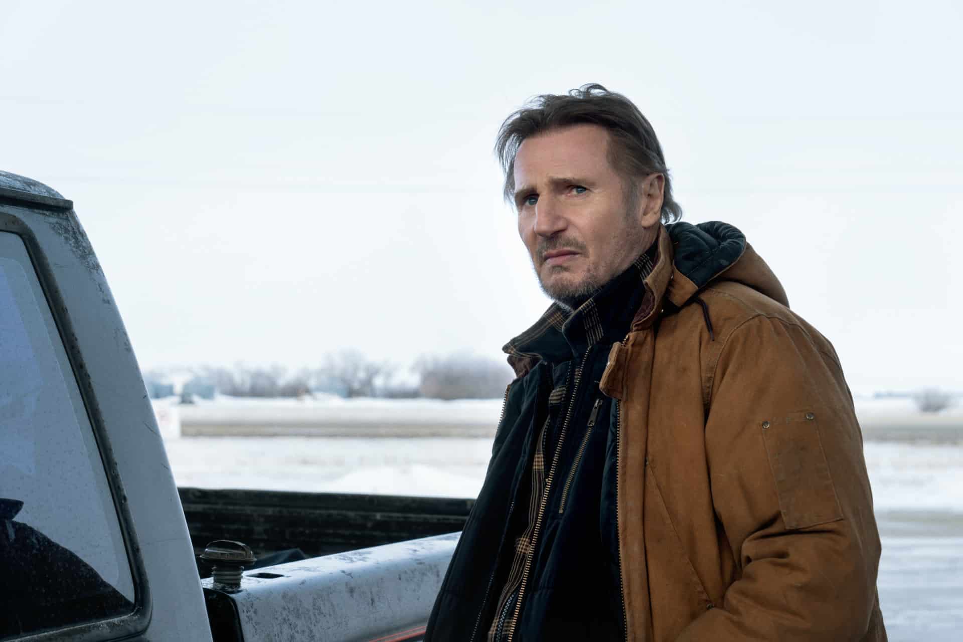 the ice road netflix trailer liam neeson big truck trucker danger mission