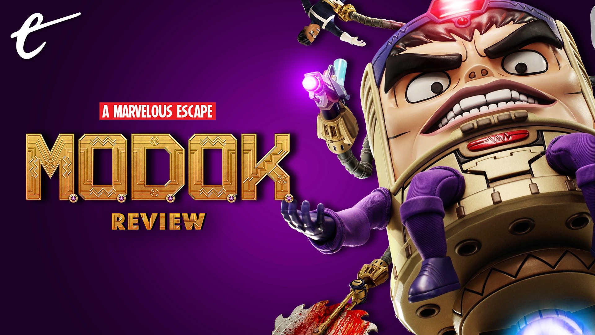 hulu modok review series episode m.o.d.o.k. a marvelous escape jack packard darren mooney kc nwosu