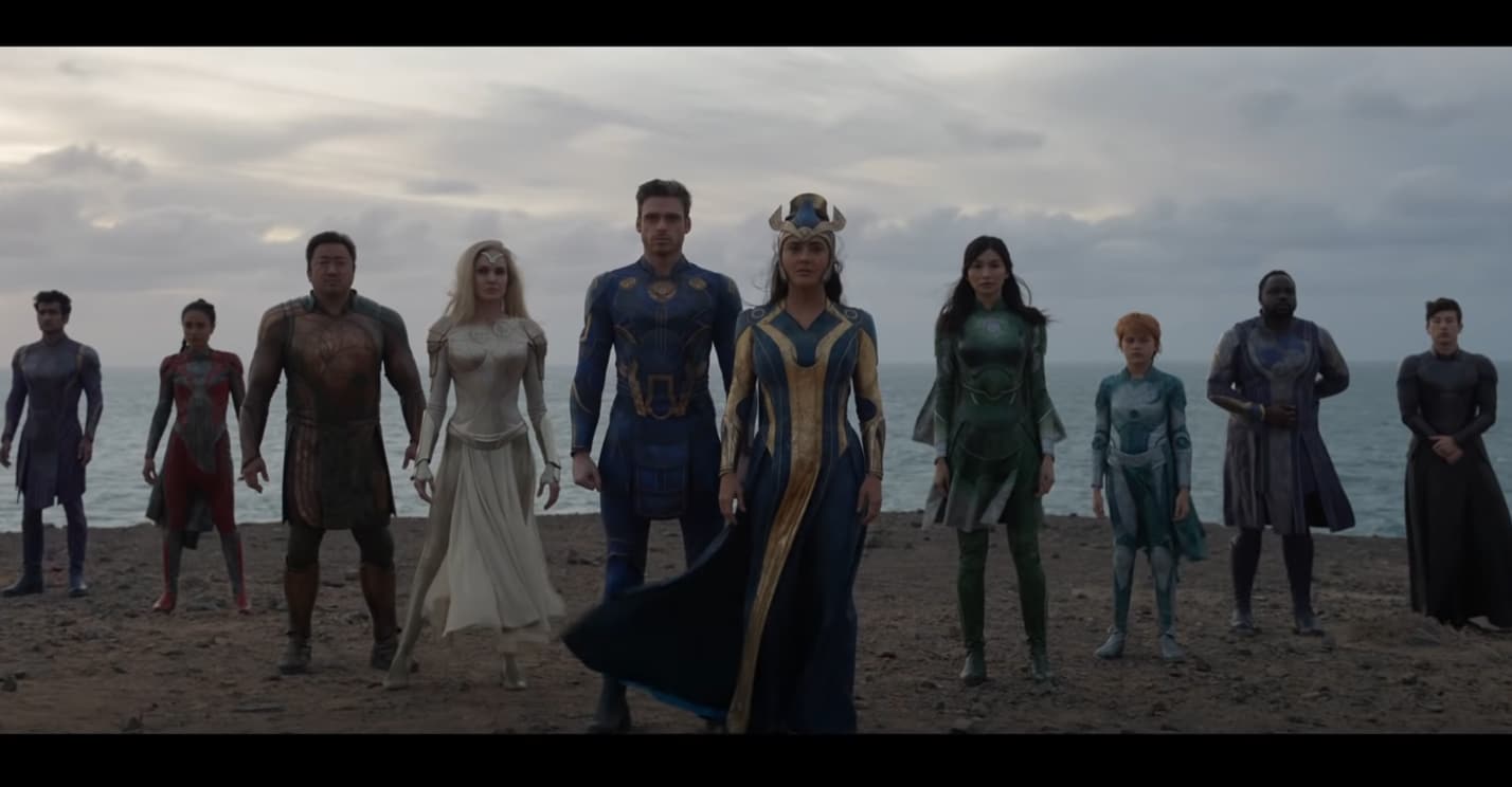 Eternals teaser trailer MCU Marvel Cinematic Universe Chloe Zhao