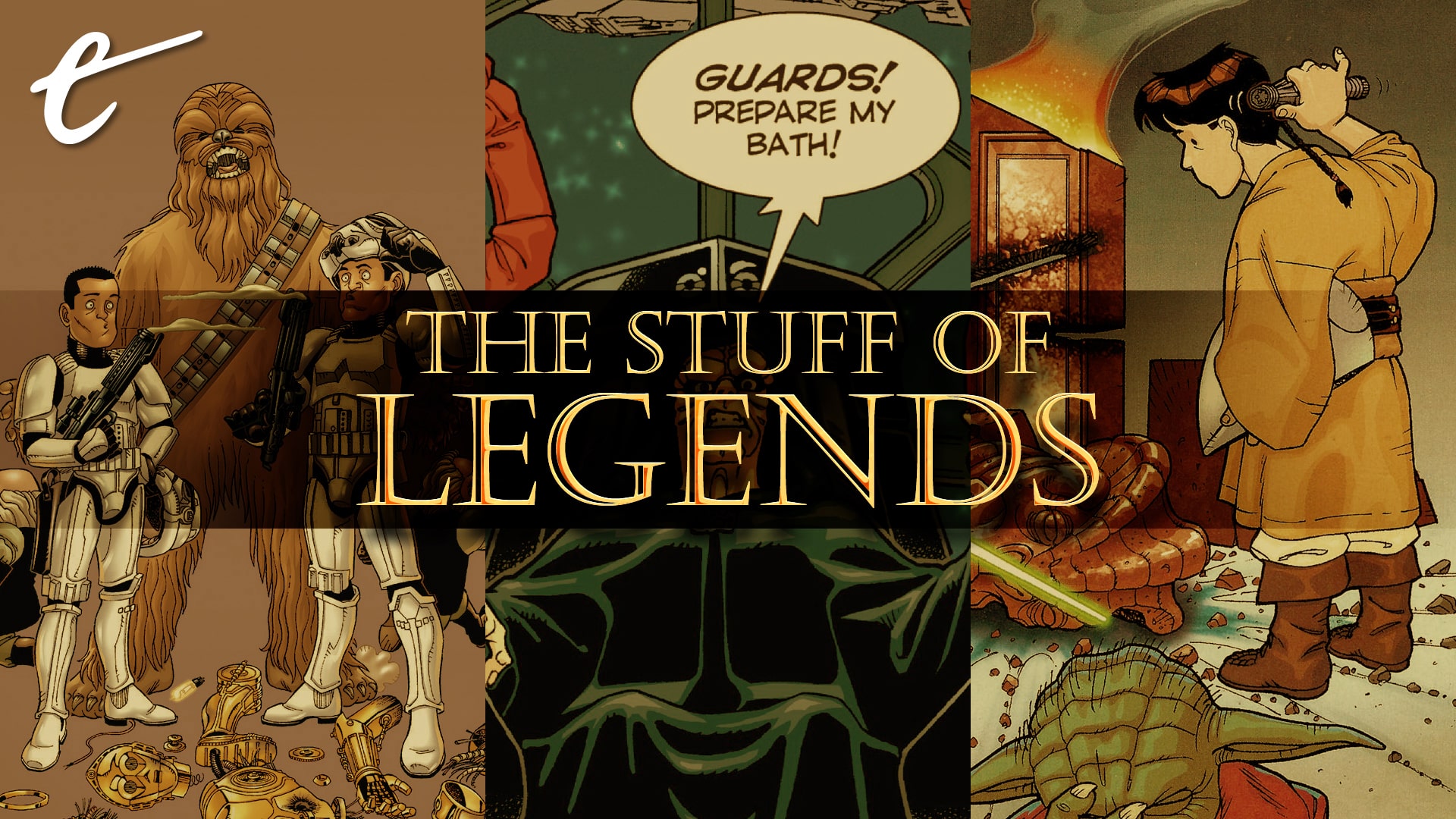 Star Wars: Tag & Bink parody comic book series lore Kevin Rubio Lucas Marangon