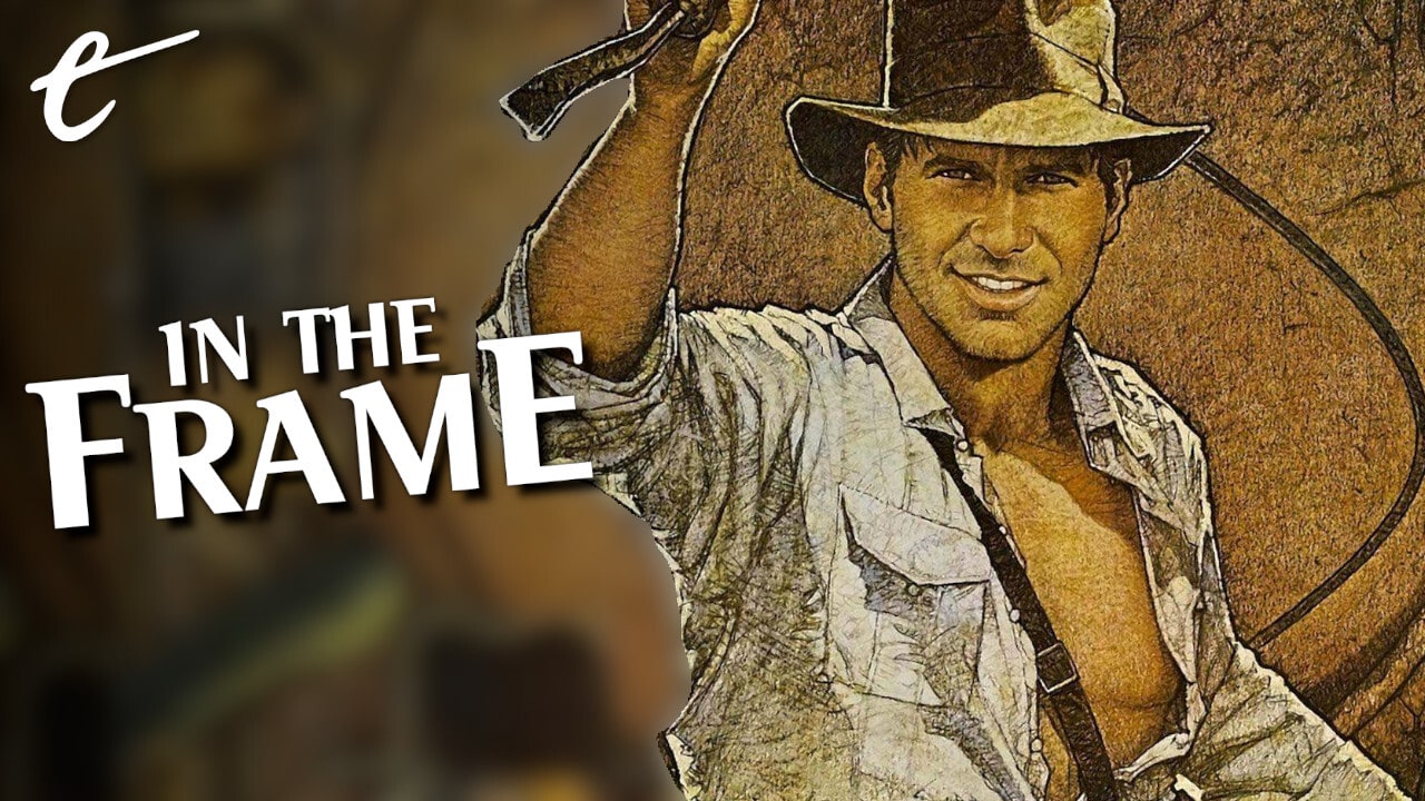 Raiders of the Lost Ark theme park roller coaster ride and cinematic marvel, a masterpiece of filmmaking and cinematography from George Lucas, Steven Spielberg, and Douglas Slocombe