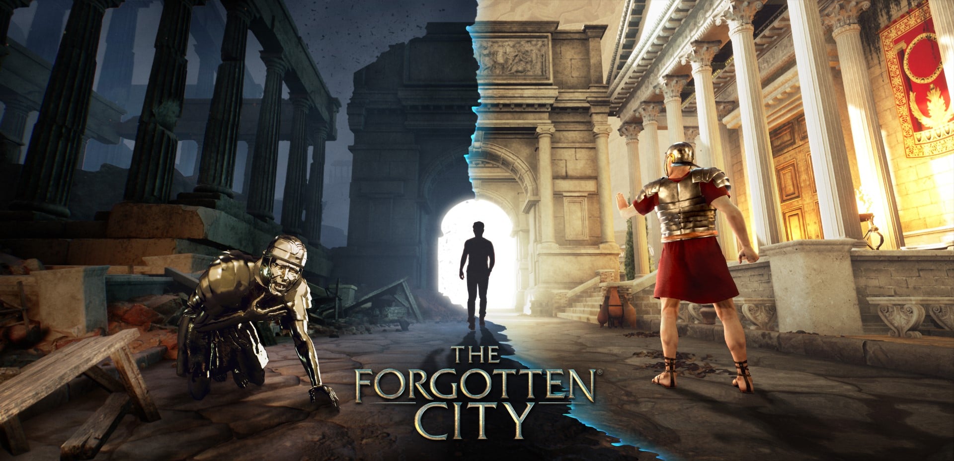 The Forgotten City game interview Modern Storyteller Nick Pearce murder mystery Skyrim mod remake