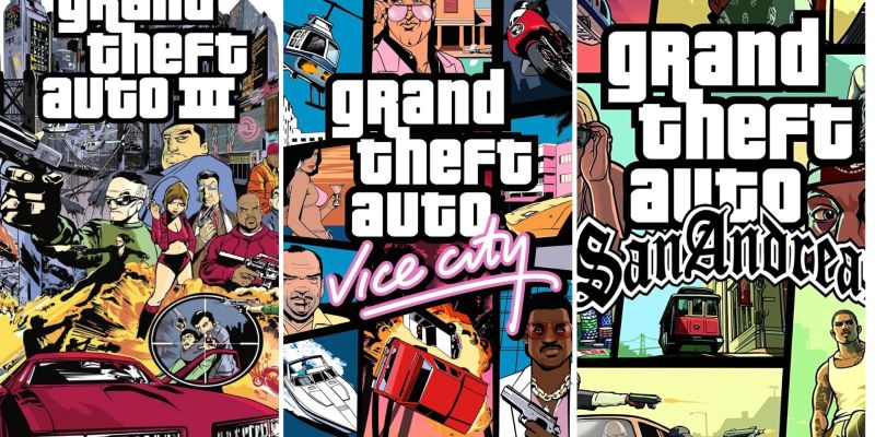 Rockstar irá remover GTA 3, San Andreas e Vice City das lojas