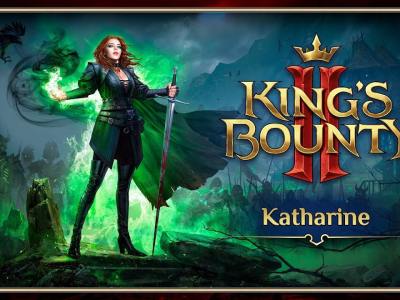 Katharine the mage snide haughty sarcastic personality makes you love her and generic medieval fantasy of Kings Bounty 2 II King's