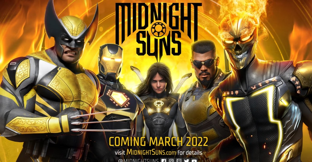 PS4 PS5 Xbox One Series X Marvel Midnight Suns Firaxis Games 2K March 2022 release date Nintendo Switch Marvel's Midnight Suns