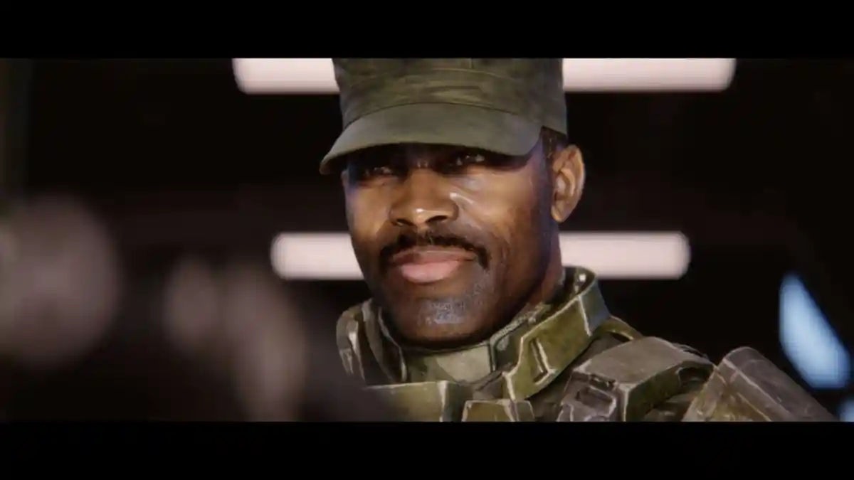 Sergeant Avery Johnson Halo story origin lore how he survived Alpha Halo in Combat Evolved