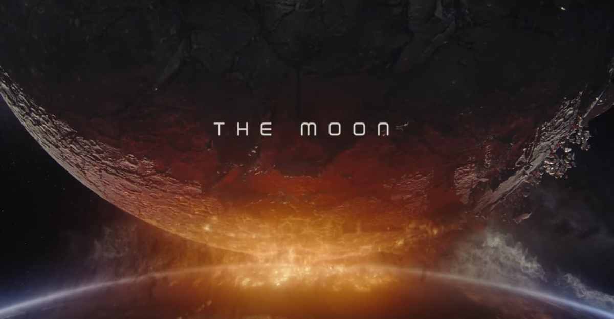 Moonfall trailer Roland Emmerich moon falls like a Hollywood version of Majora's Mask