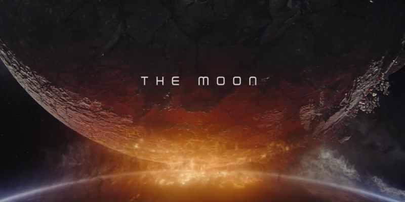 Moonfall trailer Roland Emmerich moon falls like a Hollywood version of Majora's Mask
