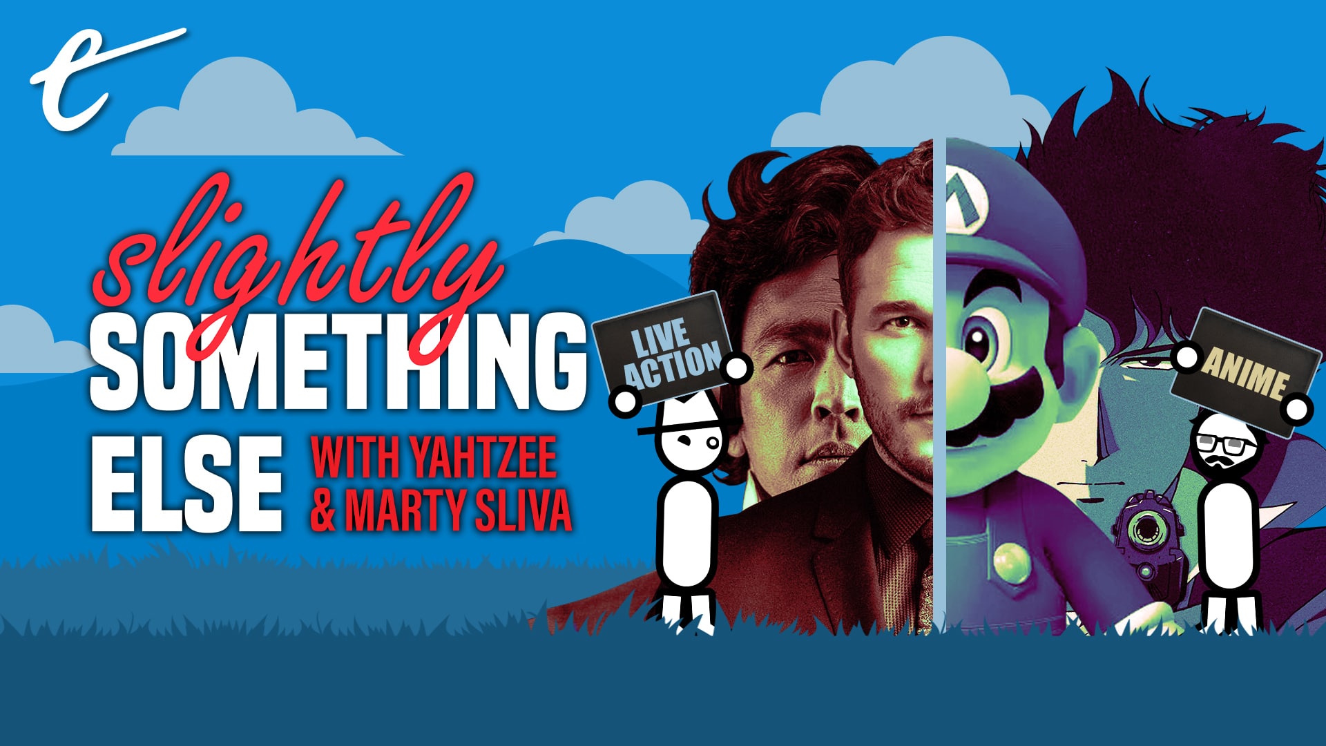 chris pratt super mario movie cowboy bebop live-action anime game slightly something else yahtzee croshaw marty sliva