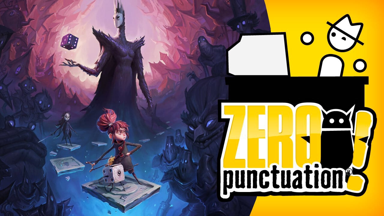 lost in random review zero punctuation yahtzee croshaw zoink ea original electronic arts card combat action dark fairy tale nolan north