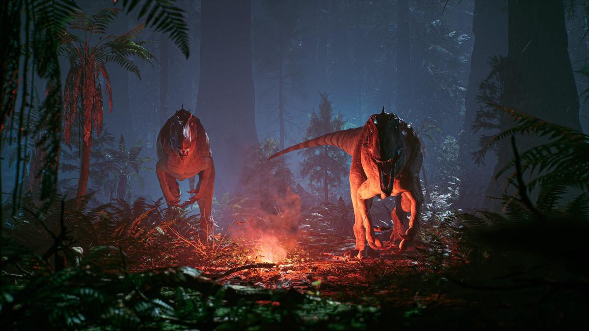 The Lost Wild pre-alpha teaser trailer Great Ape Games survival horror adventure dinosaur gameplay dinosaurs reactive AI