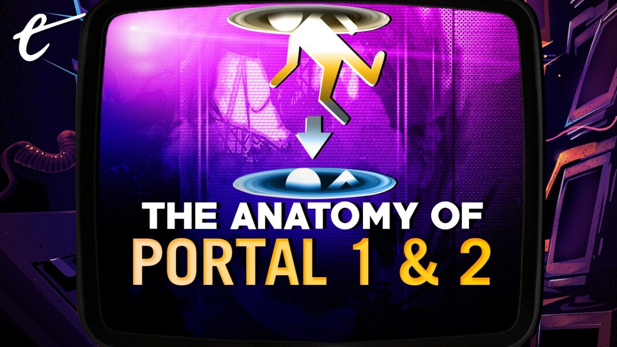 portal 1 2 anatomy game design puzzles audio narrative gameplay jm8