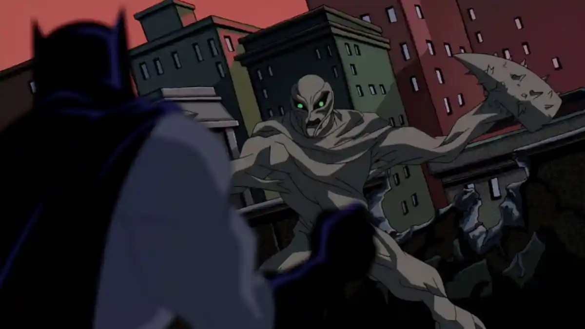 2004 WB animation animated cartoon The Batman fixes The Killing Joke Barbara Gordon agency victim problem with Ethan Bennett The Clayface of Tragedy