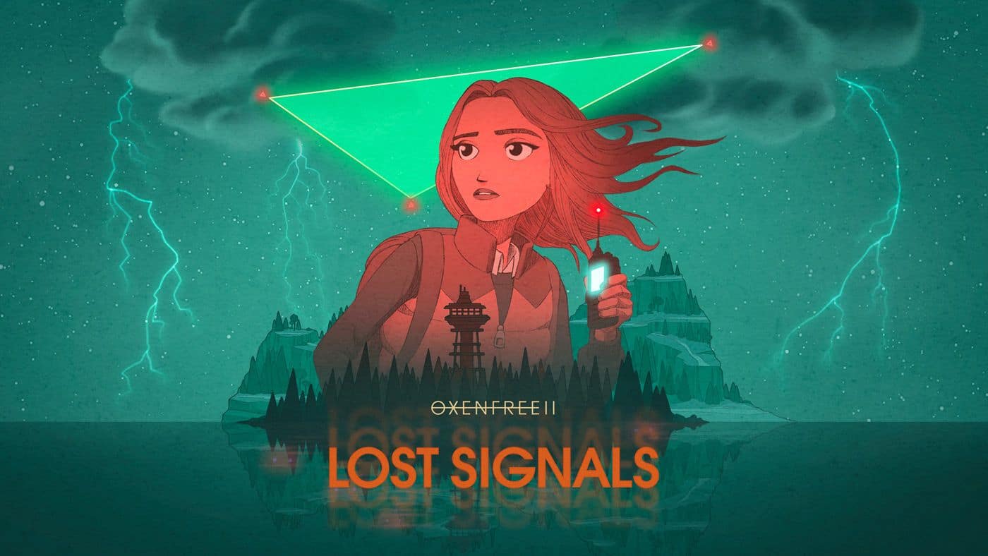 Oxenfree II: Lost Signals preview 2 walkie-talkie time tear tears time travel portal puzzle gameplay Riley Jacob Parentage Nintendo Switch mine cave system Sean Krankel Adam Hines Bryant Cannon Ethan Stearns Night School Studio MWM Interactive MWMi