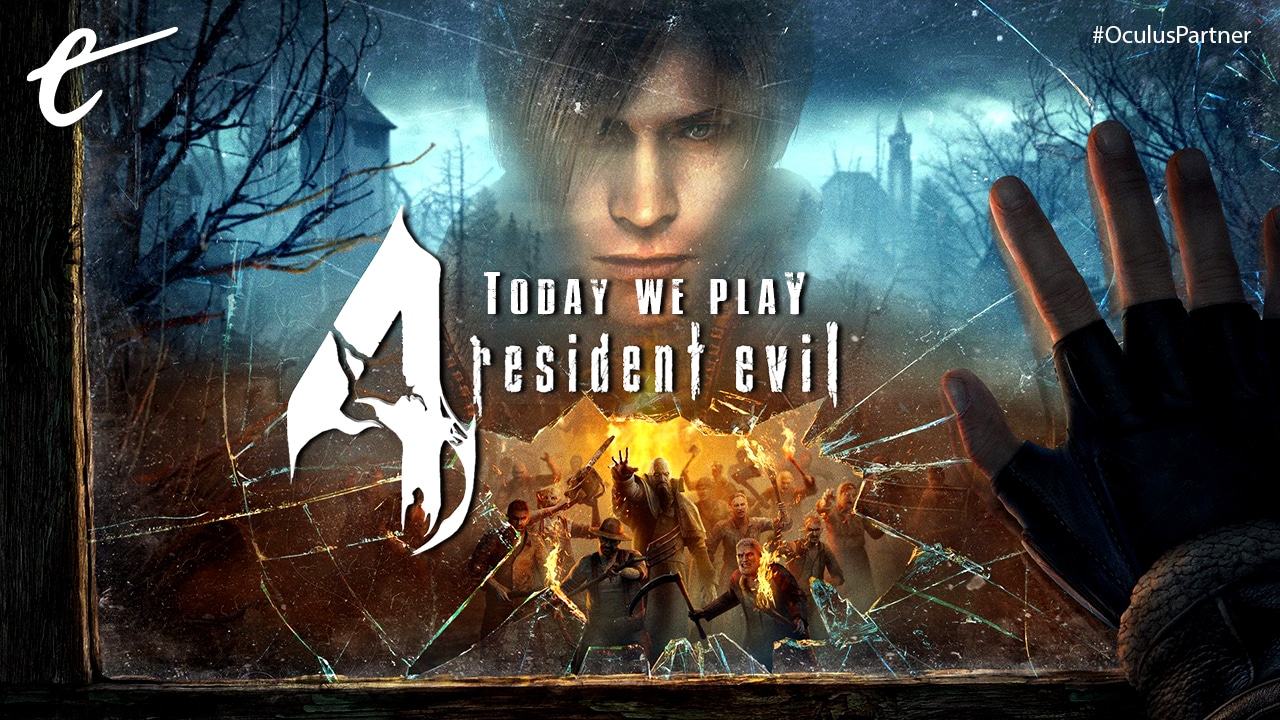 today we try resident evil 4 vr sponsored by oculus