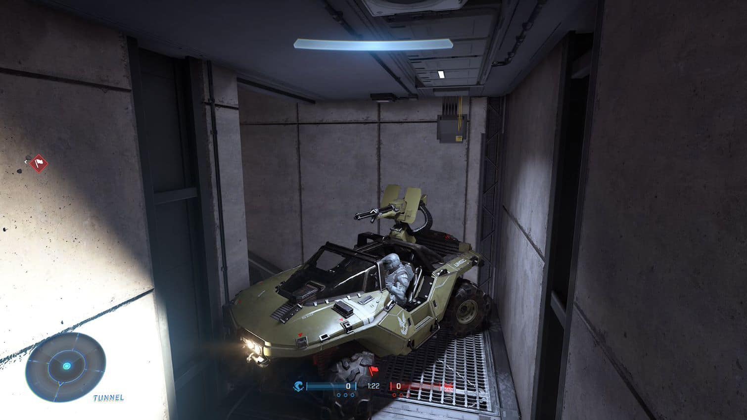 Halo Infinite Launch Site multiplayer beta troll trolling vehicles vehicle Warthog does not fit anywhere and is useless, thanks 343 Industries
