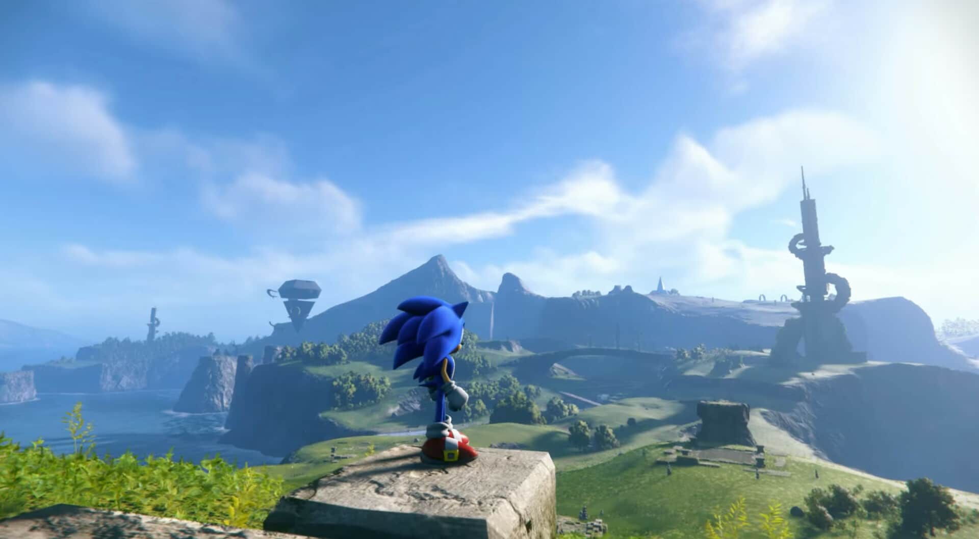 Sonic Frontiers, Breath of the Wild, open-world, open-zone, Sega, The Game Awards